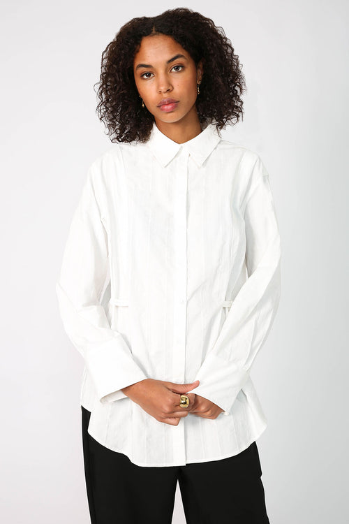 junction shirt / white