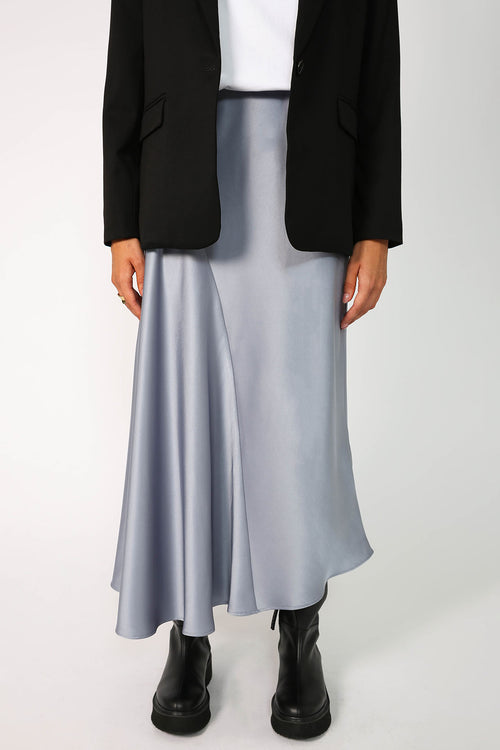 lateral skirt / smoked blue