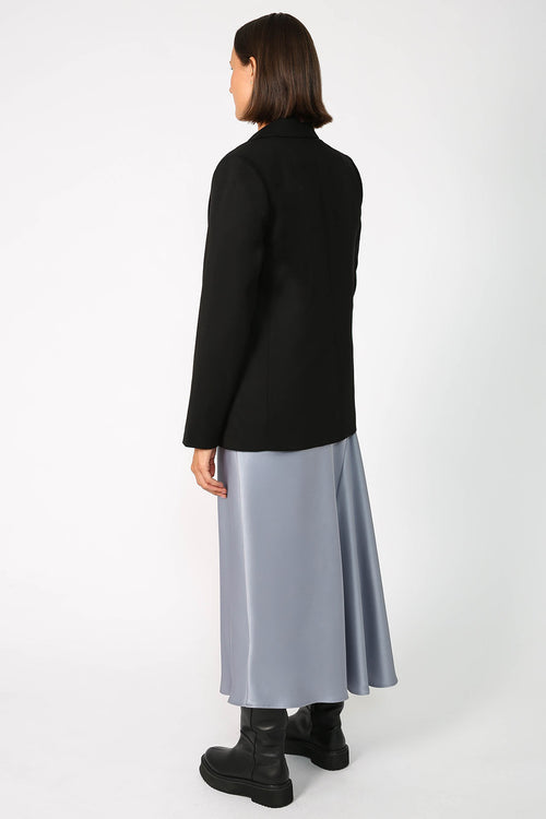 lateral skirt / smoked blue