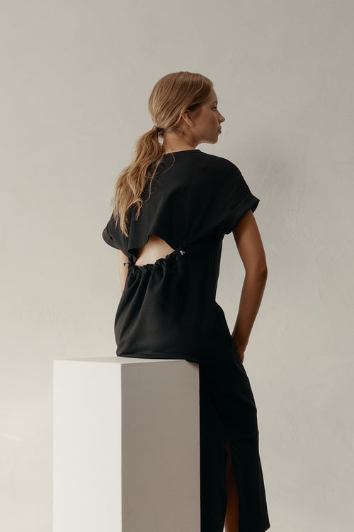 switch dress / black