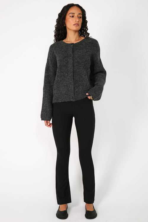 phase cardi / charcoal marle
