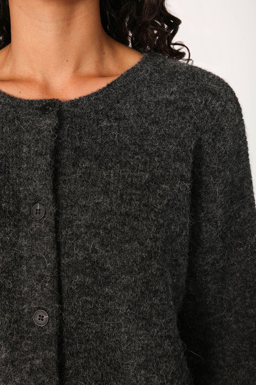 phase cardi / charcoal marle