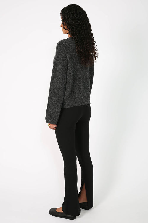 phase cardi / charcoal marle