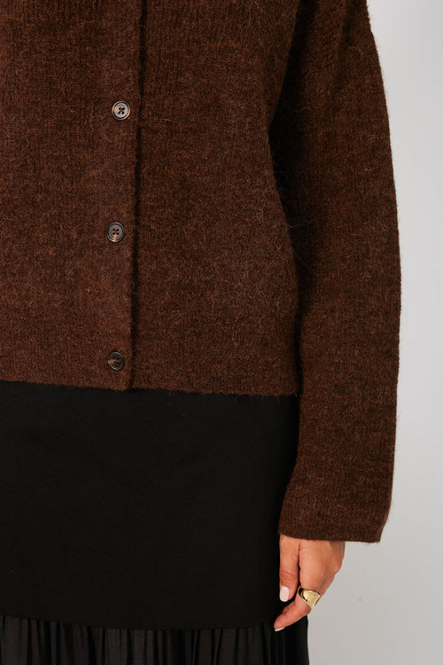 phase cardi / chocolate brown