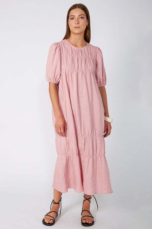 region dress / pink