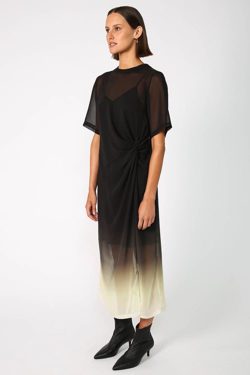 relive dress / ombre citron