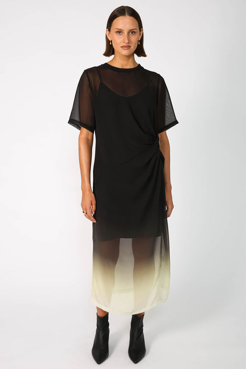 relive dress / ombre citron