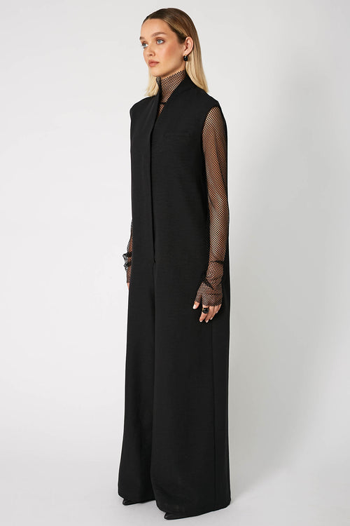 reward jumpsuit / black