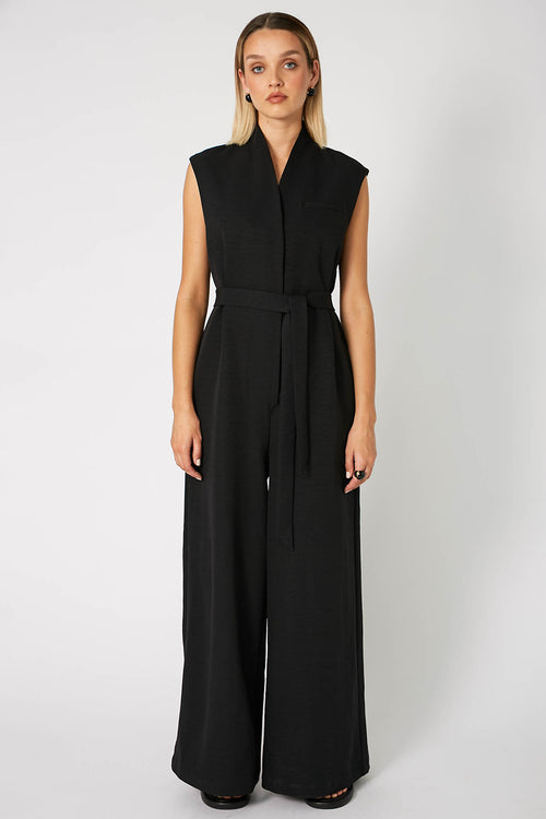 reward jumpsuit / black