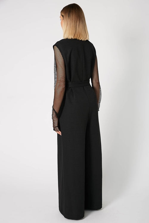 reward jumpsuit / black