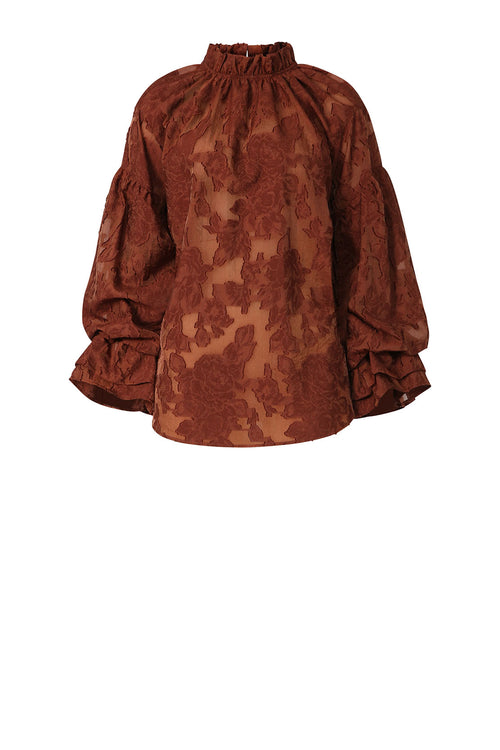 ruff shirt / bronze