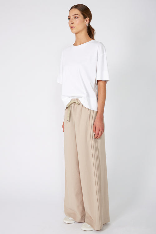 sear pintuck pant / sand