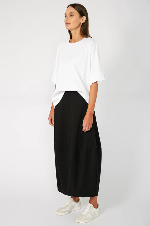 spin skirt / black