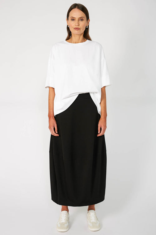 spin skirt / black