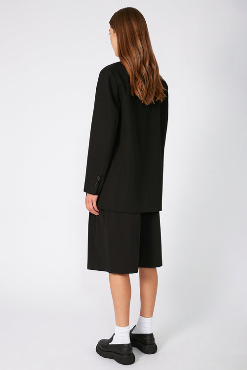 tabard blazer / black