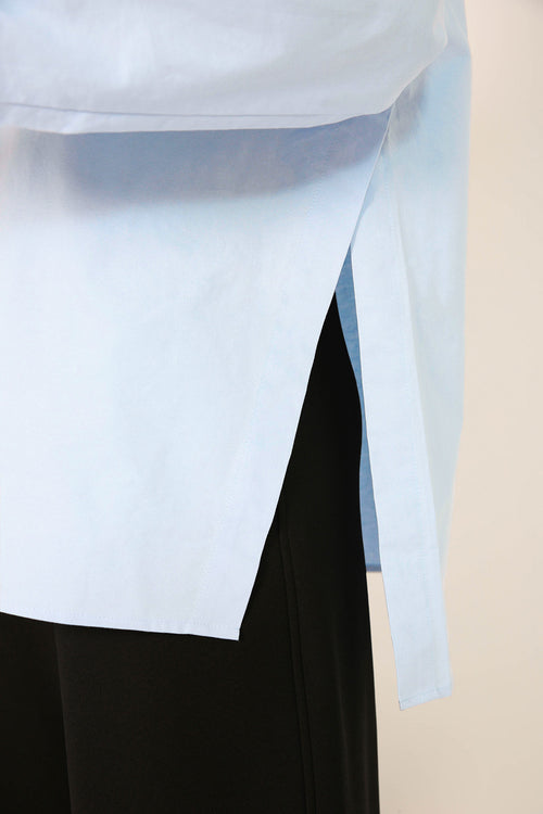 tabard shirt / oxford blue