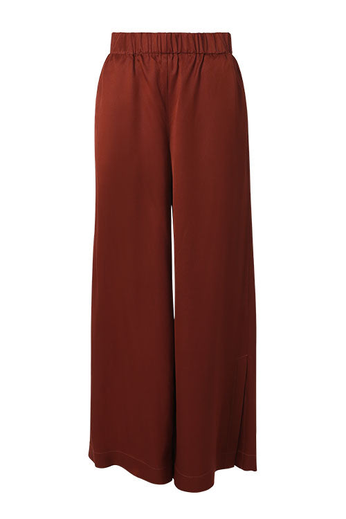 toast pant / mahogany brown