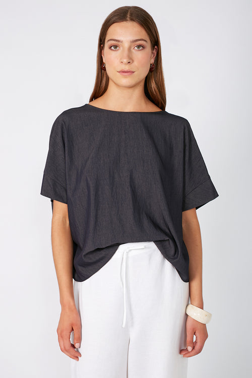 truss crop / ink melange