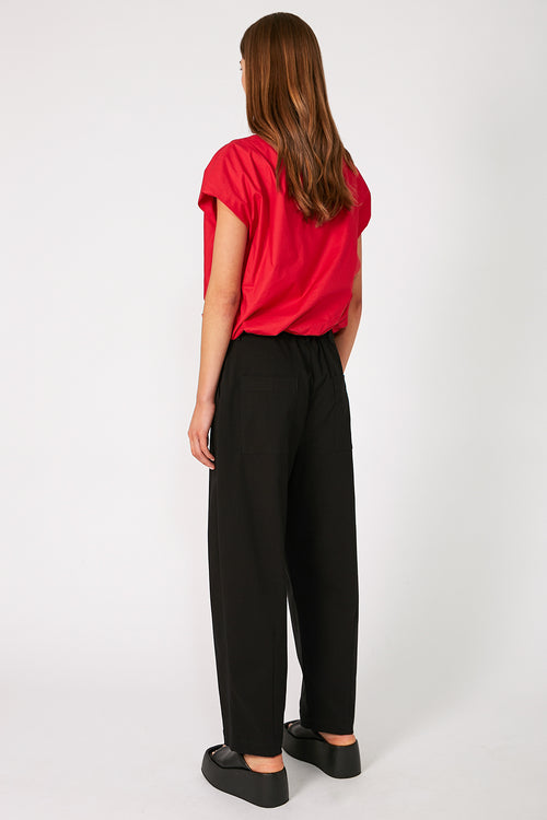 twisted tee / chilli red