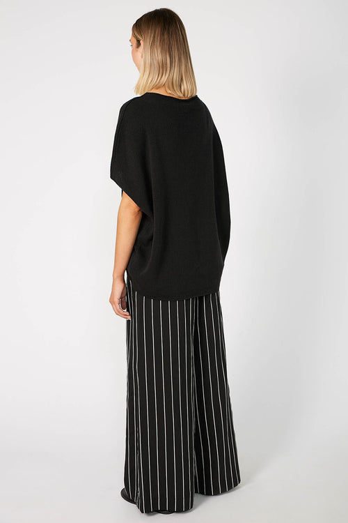 superglow pant / black|white stripe