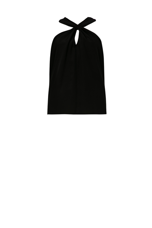 nemesis sleeveless top / black