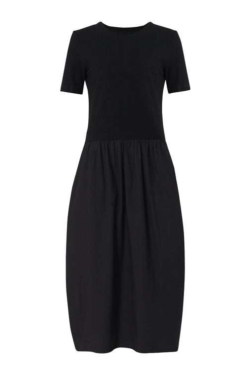 plenty short sleeve dress / black