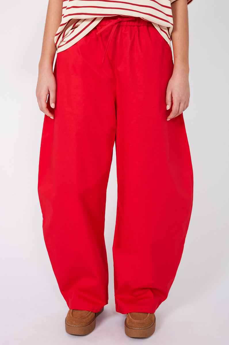recede pant / red | m o o c h i