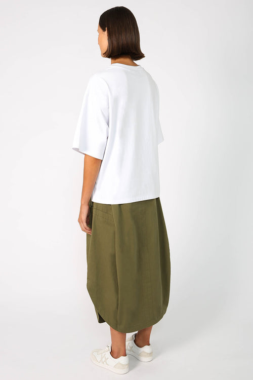 encase skirt / khaki