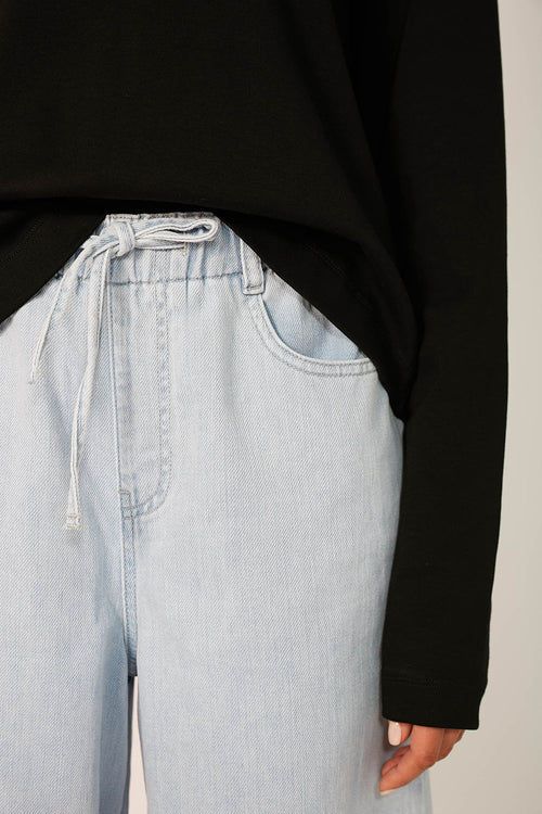 ramble jean / faded blue denim