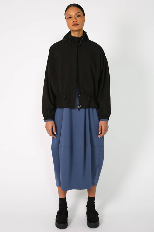 spin longsleeve dress / coronet blue