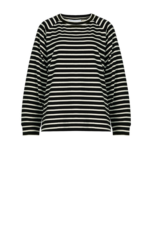stand sweat / black|cream stripe
