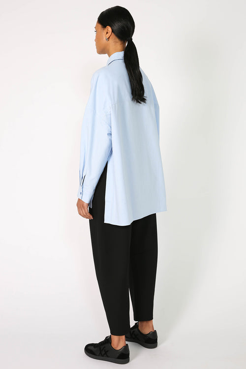 tabard shirt / oxford blue