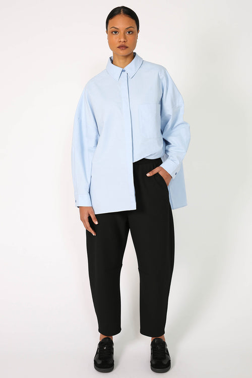tabard shirt / oxford blue