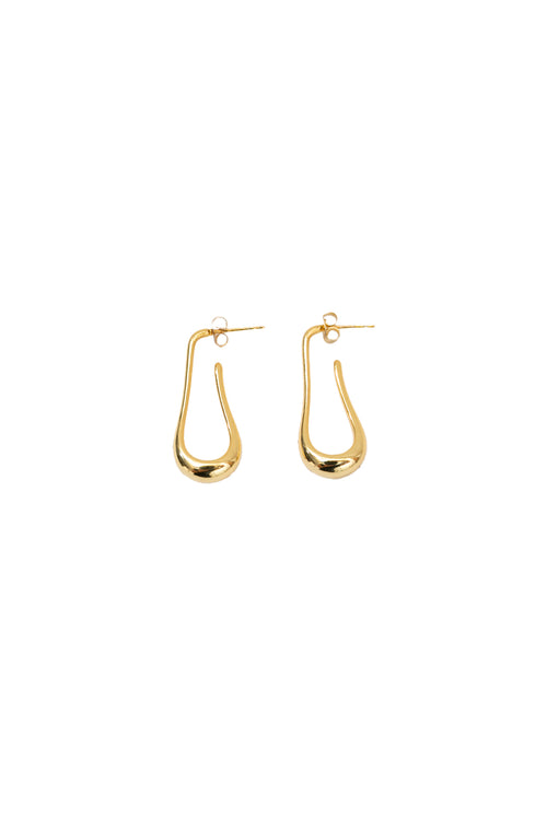 spate earring / gold