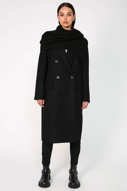 bypass coat / black