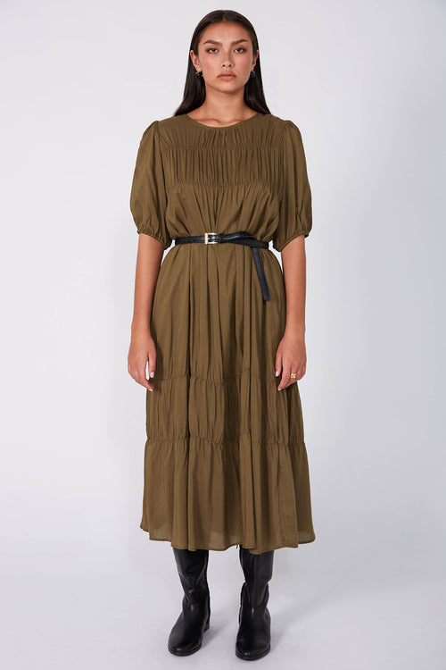 region dress / toffee