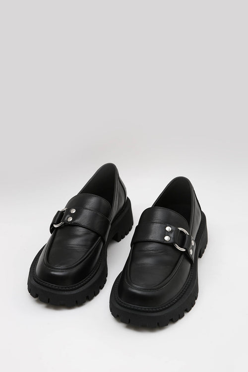 chief loafer / black