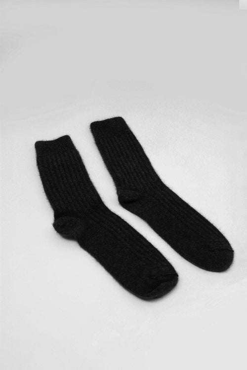 snuggle socks / black