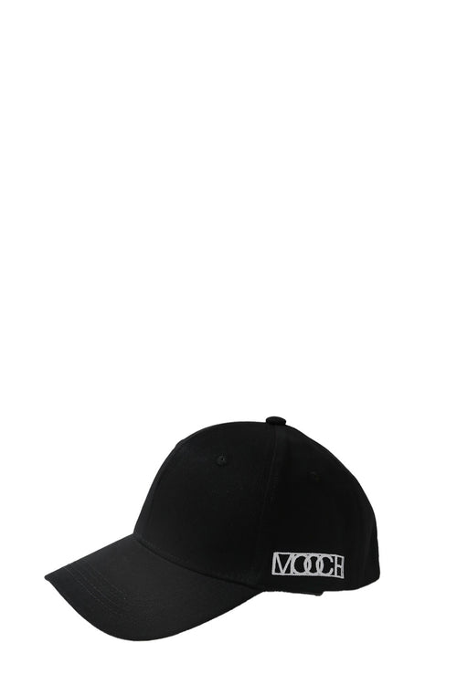 monogram cap / black|white
