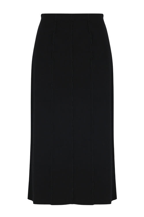 hush skirt / black