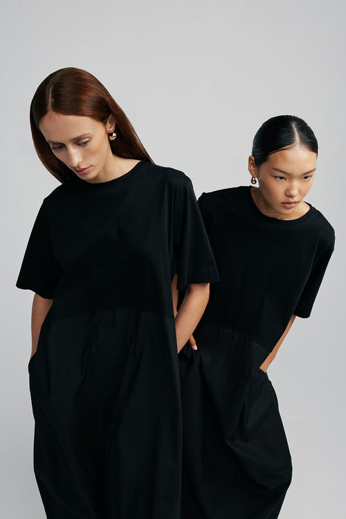 headspin dress / black