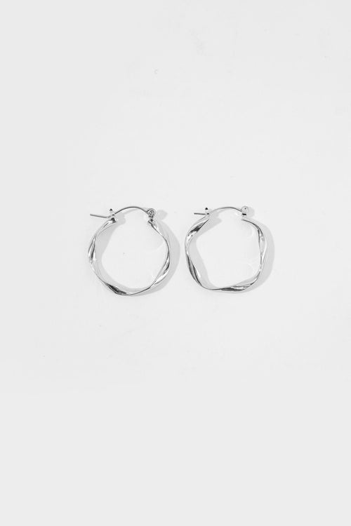 helix earring / silver