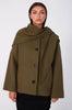 cres scarf / olive marle