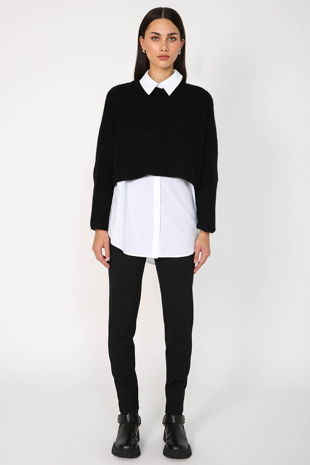 define pant / black ponti m o o c h i