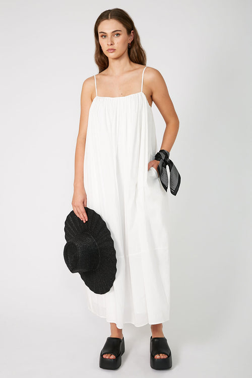 alto maxi dress / white