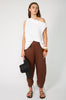 grandeur pant / copper chocolate