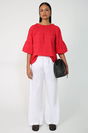 centric tee / cherry red