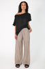 coached pant / latte taupe