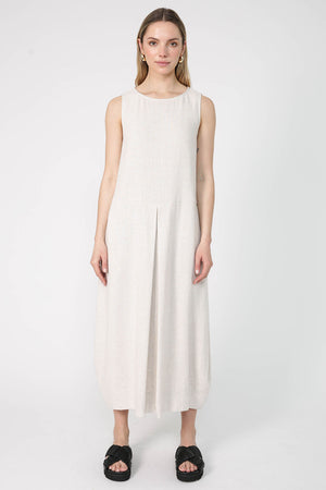 dome dress / natural beige
