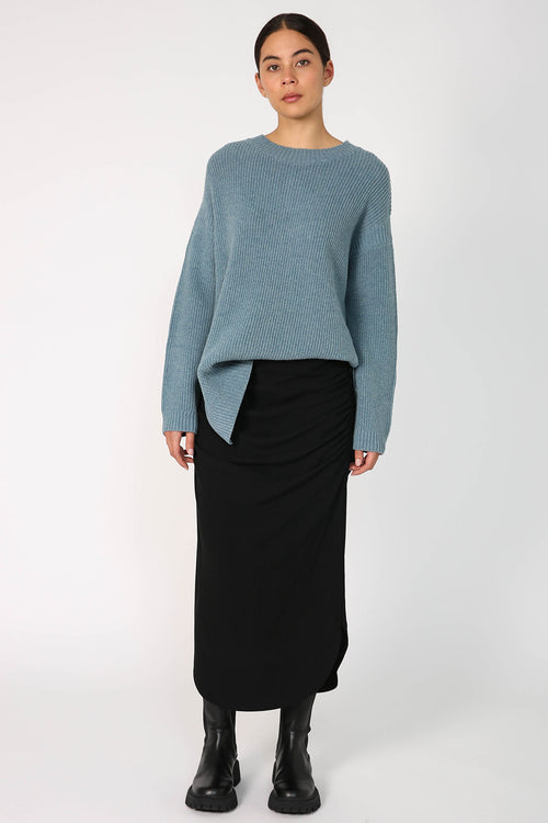 leant skirt / black